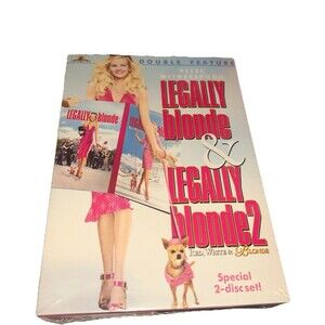 New & Sealed Legally Blonde & Legally Blonde 2 - Double Feature - 2 DVDs